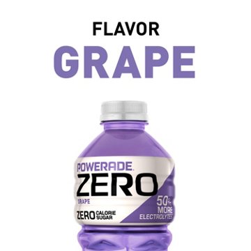 Powerade Zero Grape Electrolyte Sports Drink