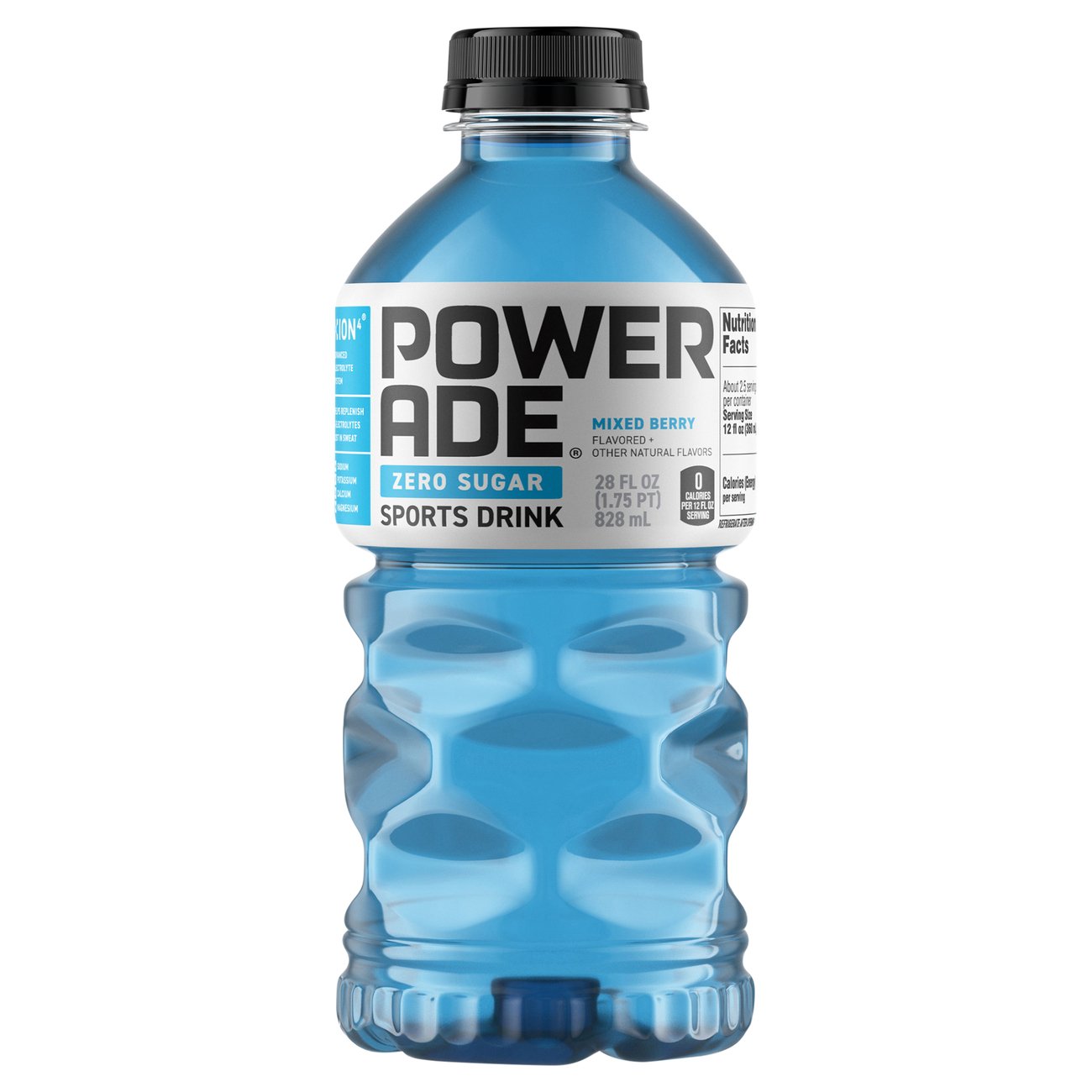 POWERADE ZERO ゼロカロリー電解質強化スポーツドリンク ミックスベリー 20液量オンス 24パック ZERO, Zero