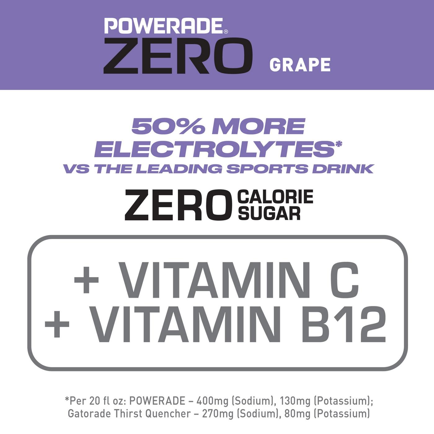 Powerade Grape Sports Drink; image 2 of 7