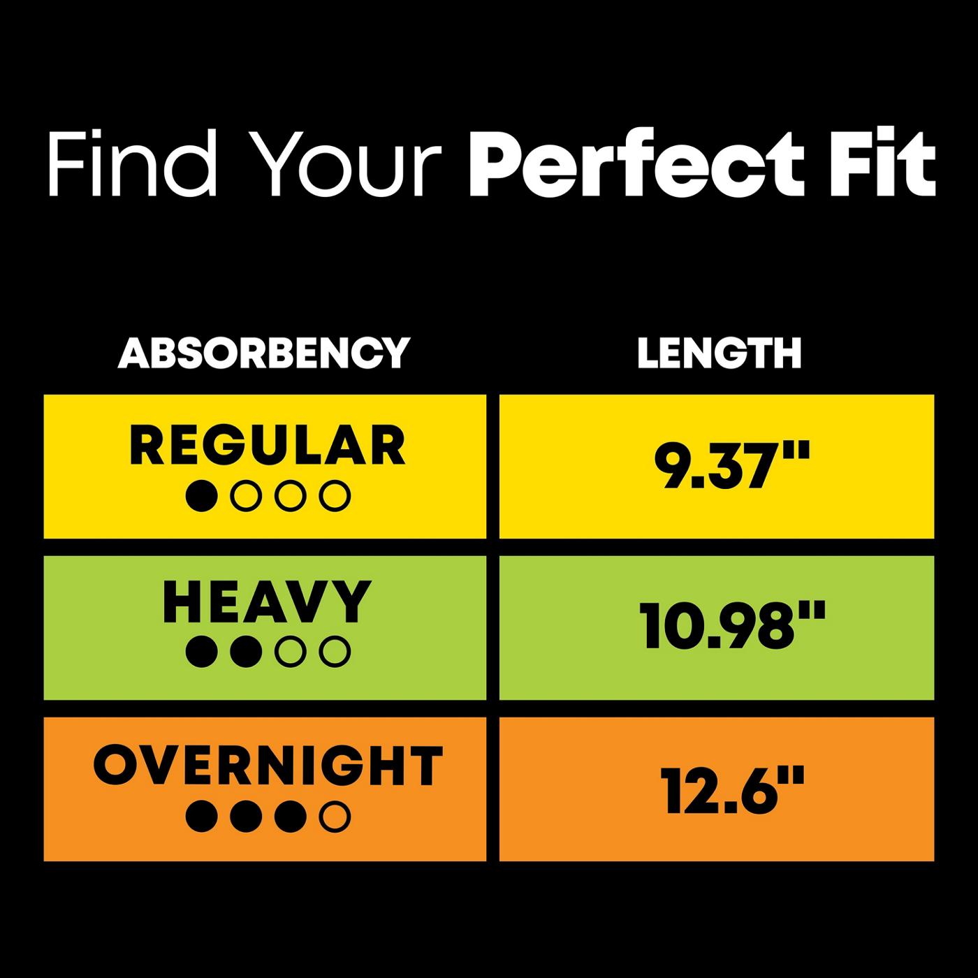 U by Kotex Clean & Secure Ultra Thin Pads Heavy Absorbency Shop Pads