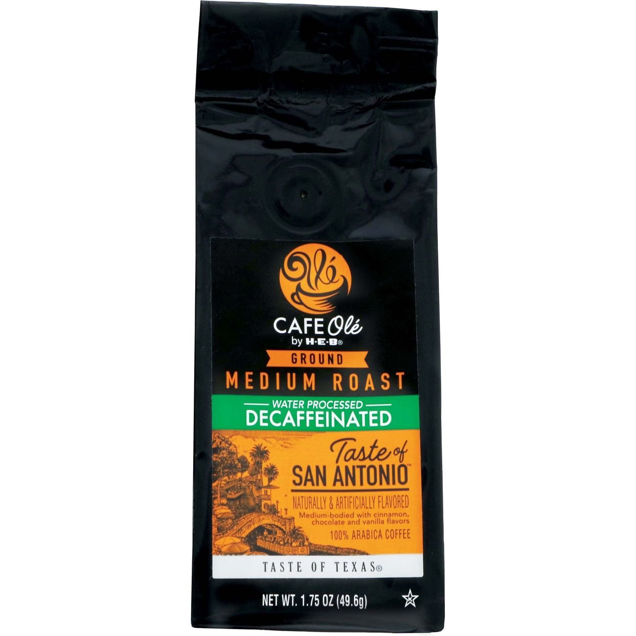Cafe Ole by H-E-B Taste of San Antonio Decaf Medium Roast Coffee