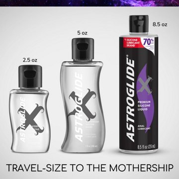 Astroglide X Premium Silicone Personal Lubricant, 2.5 oz