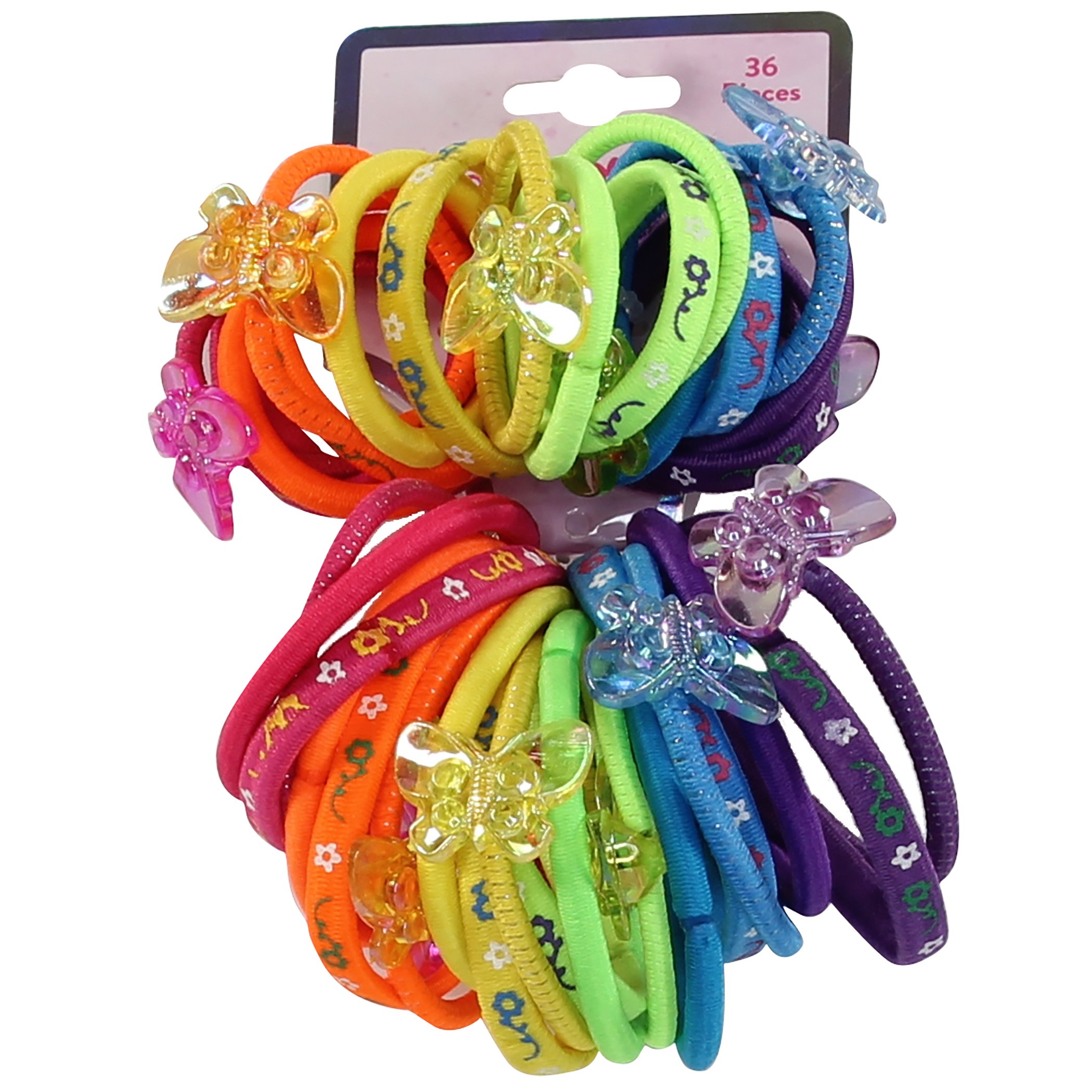 Trend Zone Butterfly Charm Elastic Pony Tail Holder - Shop Trend Zone Butterfly Charm Elastic Pony Tail Holder - Shop