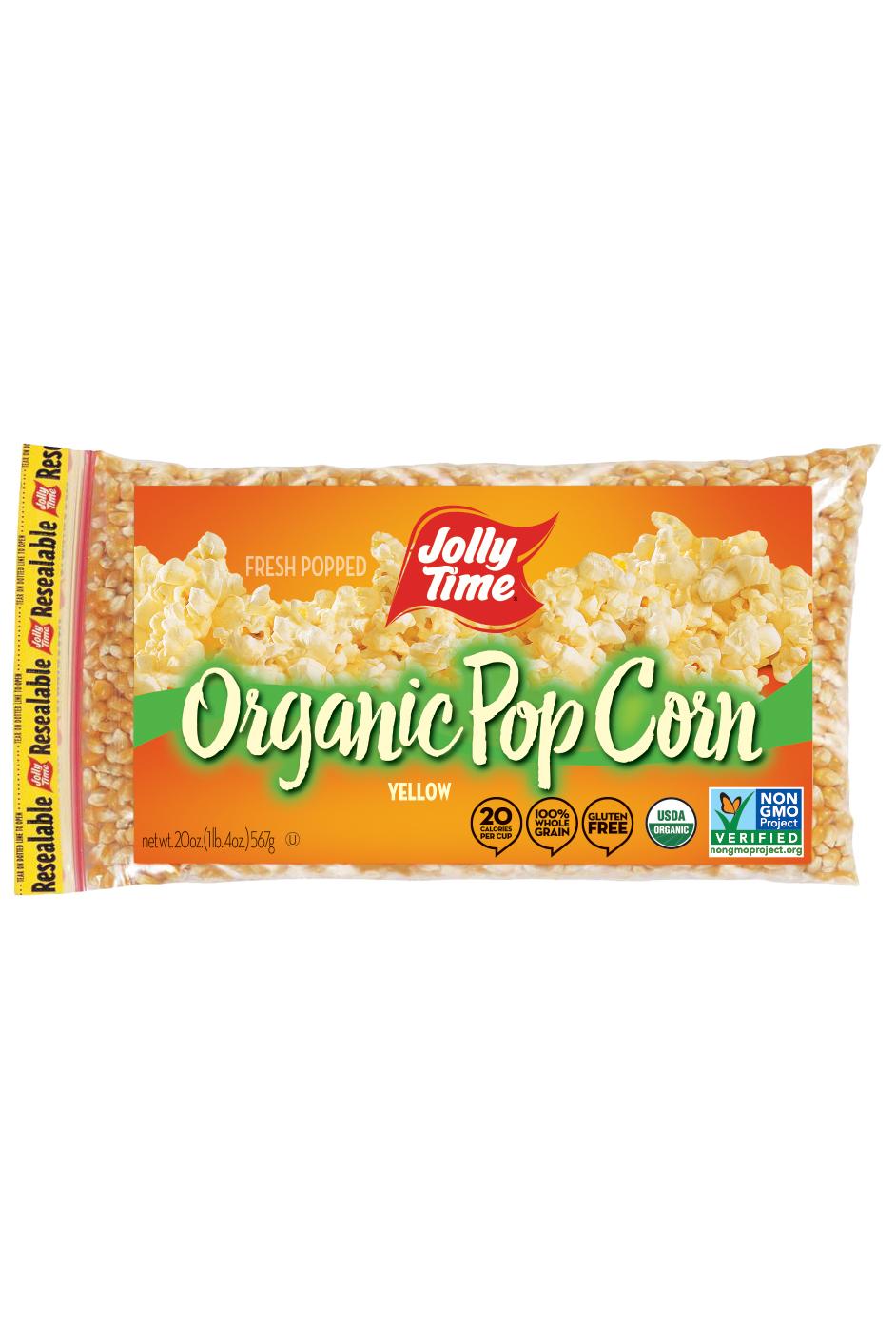 Jolly Time Organic Yellow Popcorn Bag; image 1 of 2