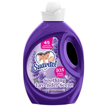 Suavitel HE Liquid Fabric Conditioner, 105 Loads - Lavender, 105 oz