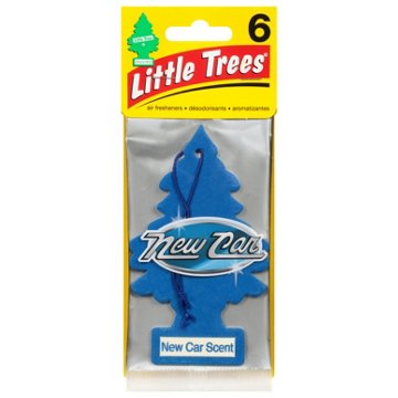 Little Trees Car Air Fresheners - New Car, 6 pk