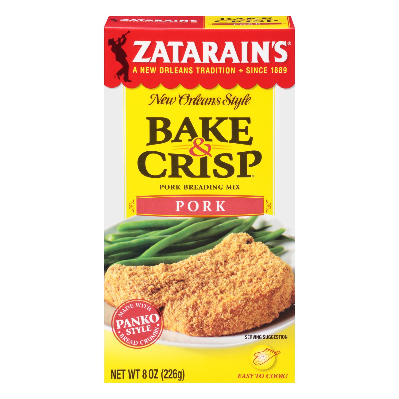 Zatarain's Pork Bake and Crisp Shop Breading & crumbs at HEB
