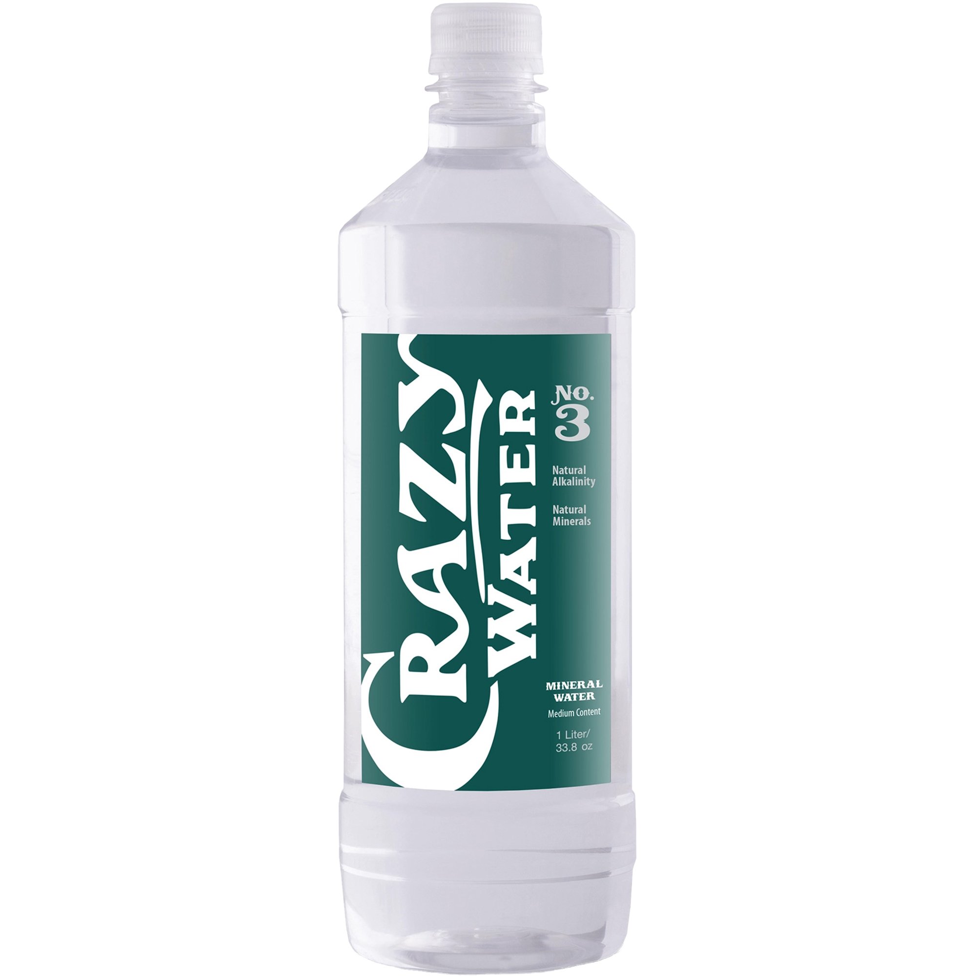 Crazy Water Natural Still Mineral Alkaline Water - No. 3, 1 L