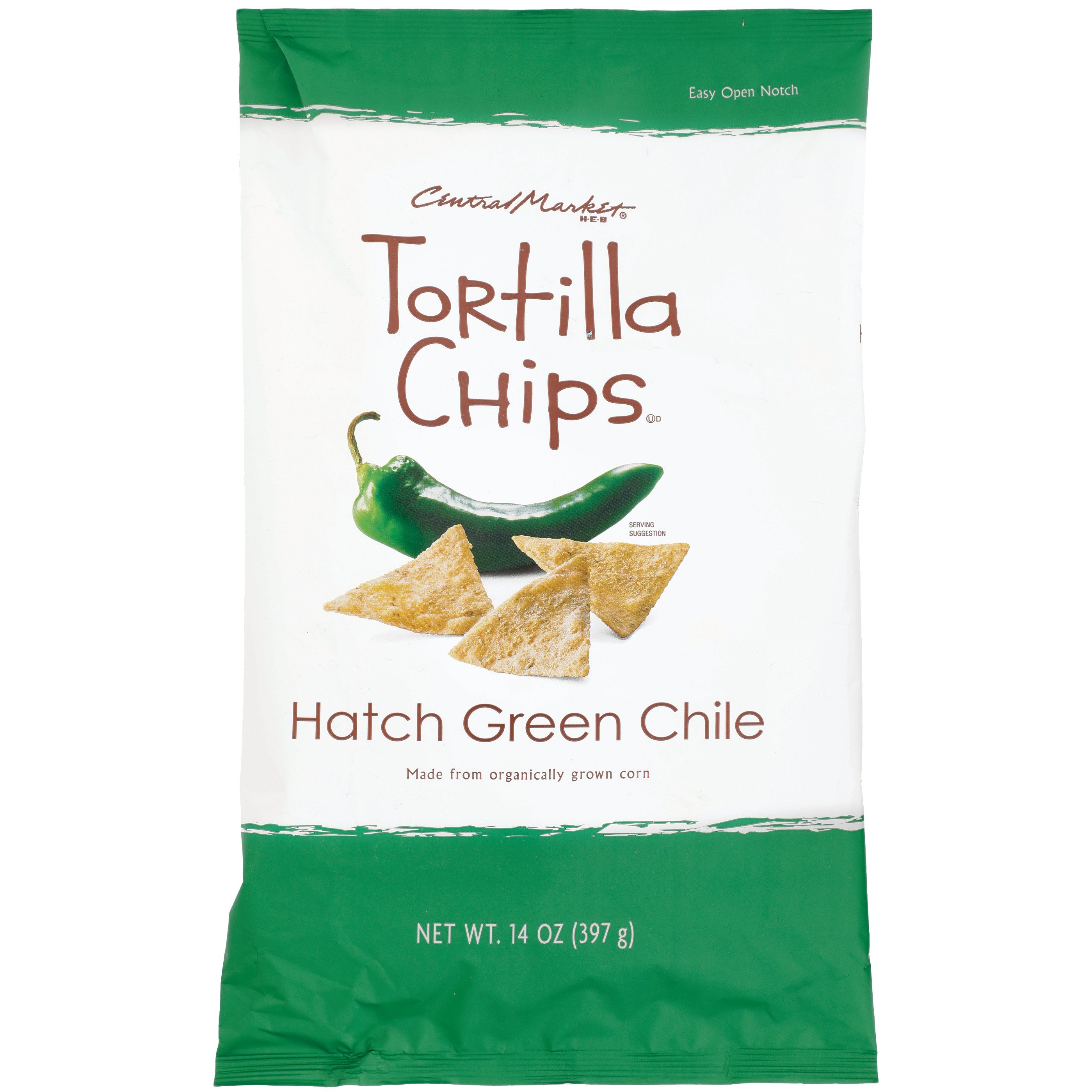 Central Market Hatch Green Chile Tortilla Chips Shop Chips at HEB