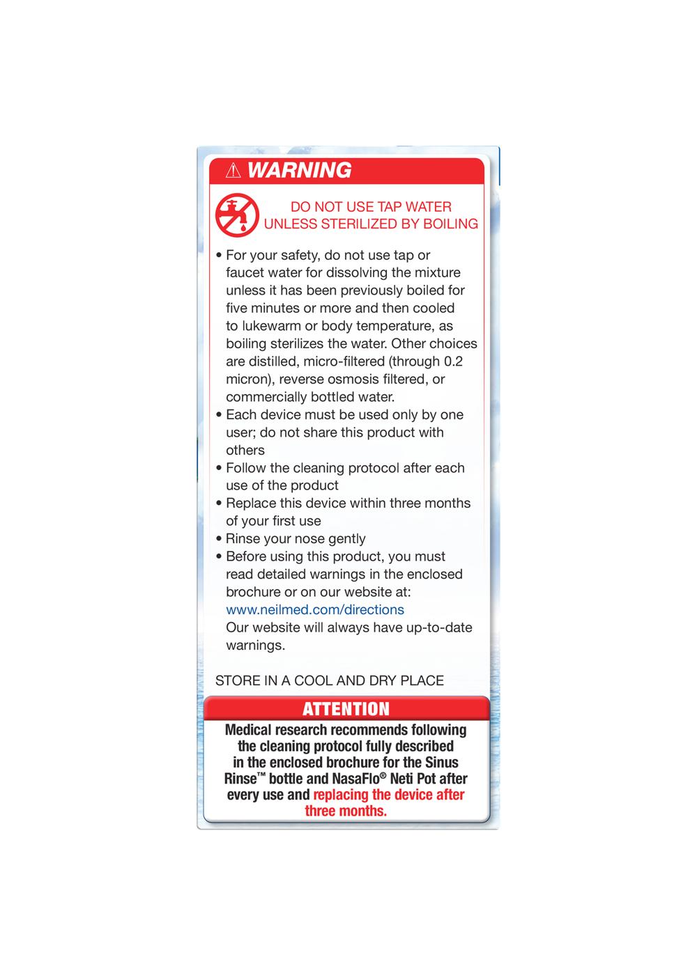 NeilMed Sinus Rinse Premixed Packets; image 4 of 5