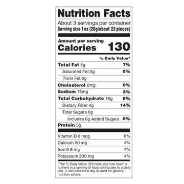 Calbee Harvest Snaps Lightly Salted Green Pea Snack Crisps