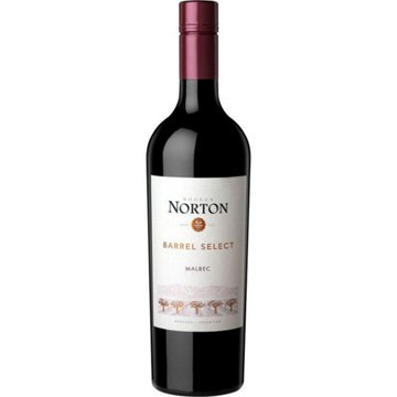 Bodega Norton Barrel Select Malbec Argentina Red Wine, 750 mL
