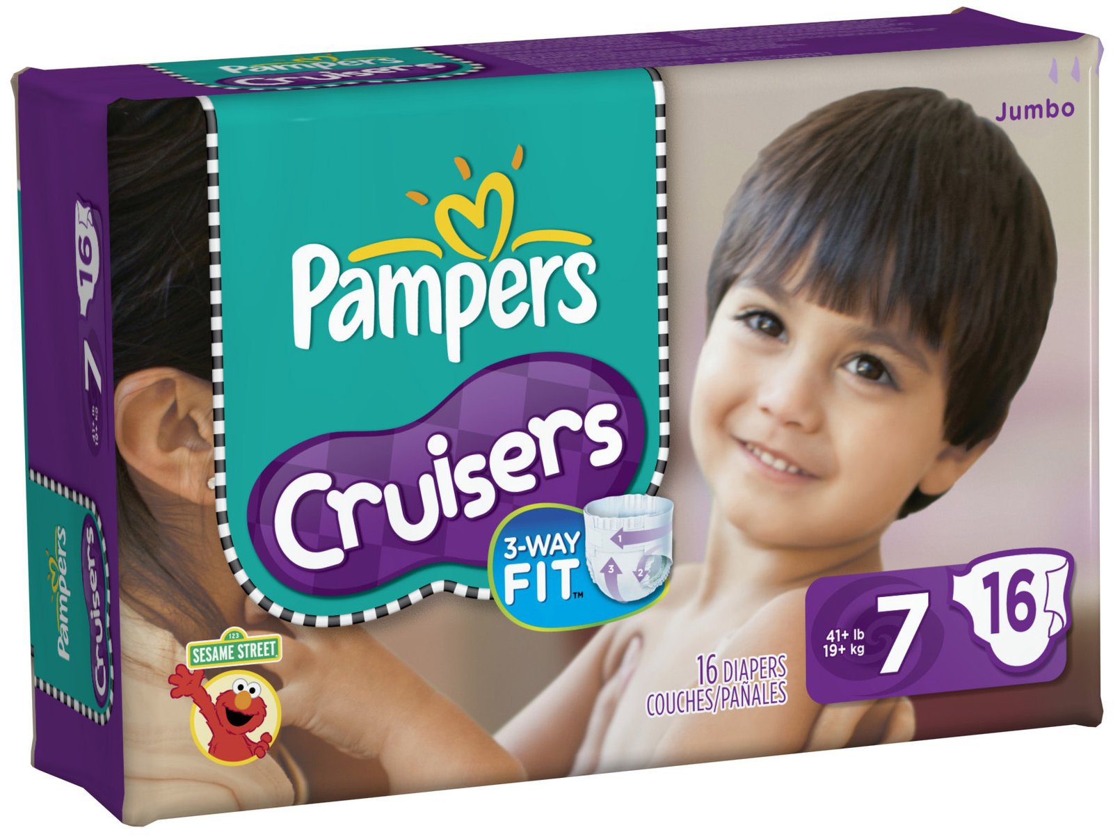 Pampers Cruisers Diapers Size 7, Package Opening