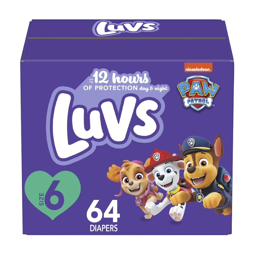 luvs diapers size 6