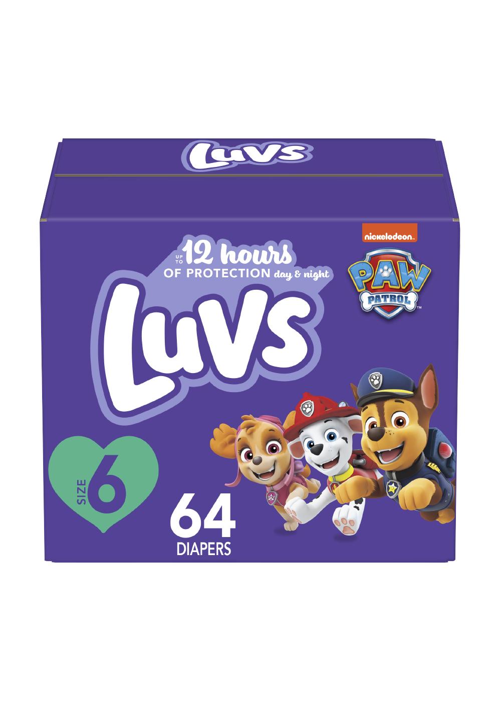 Luvs Paw Patrol Baby Diapers - Size 6; image 1 of 9