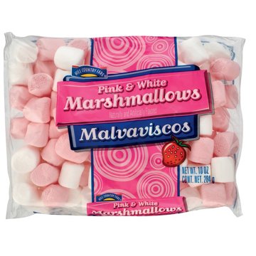 Hill Country Fare Pink & White Marshmallows