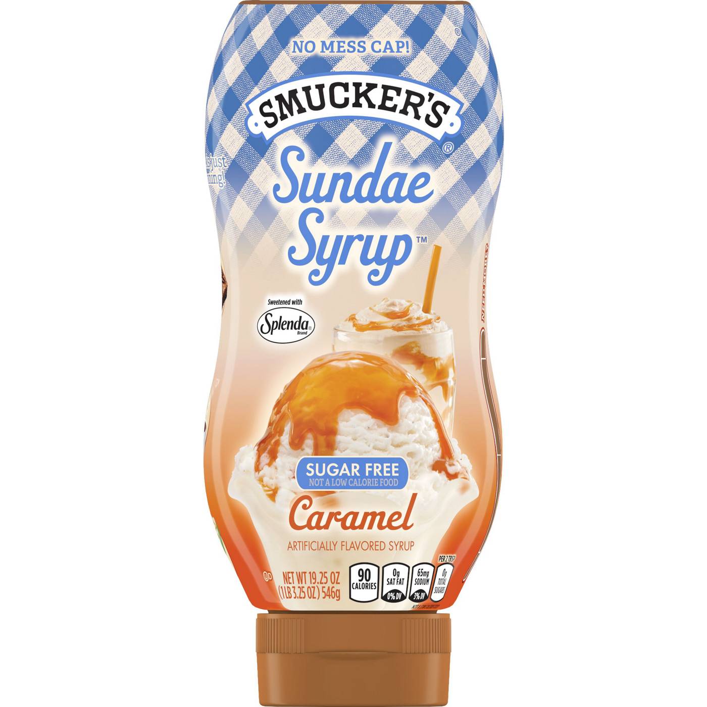 Smucker's Sugar Free Caramel Sundae Syrup; image 1 of 3