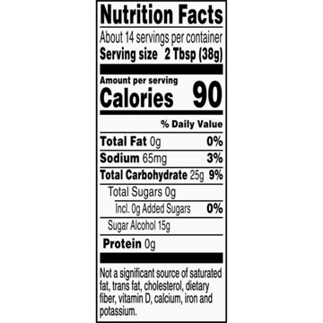 Smucker's Drizzle Sugar Free Caramel Syrup, 19.25 oz