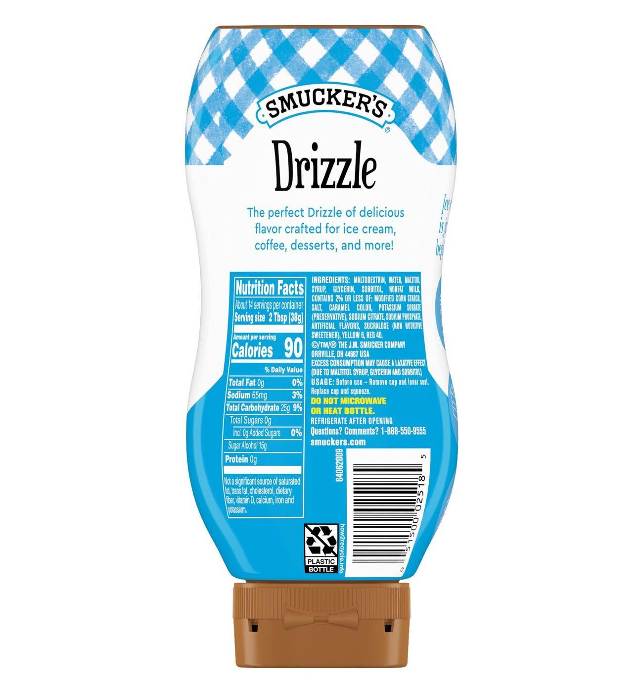 Smucker's Drizzle Sugar Free Caramel Syrup; image 6 of 7