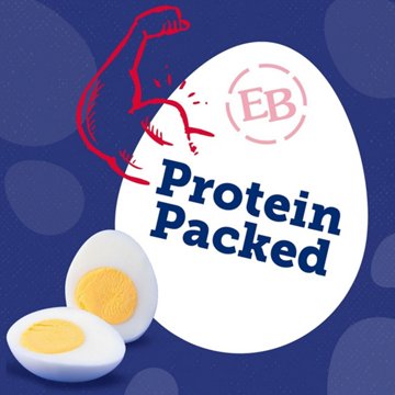 Eggland's Best Grade AA Hard-Cooked Peeled Medium Eggs, 6 ct