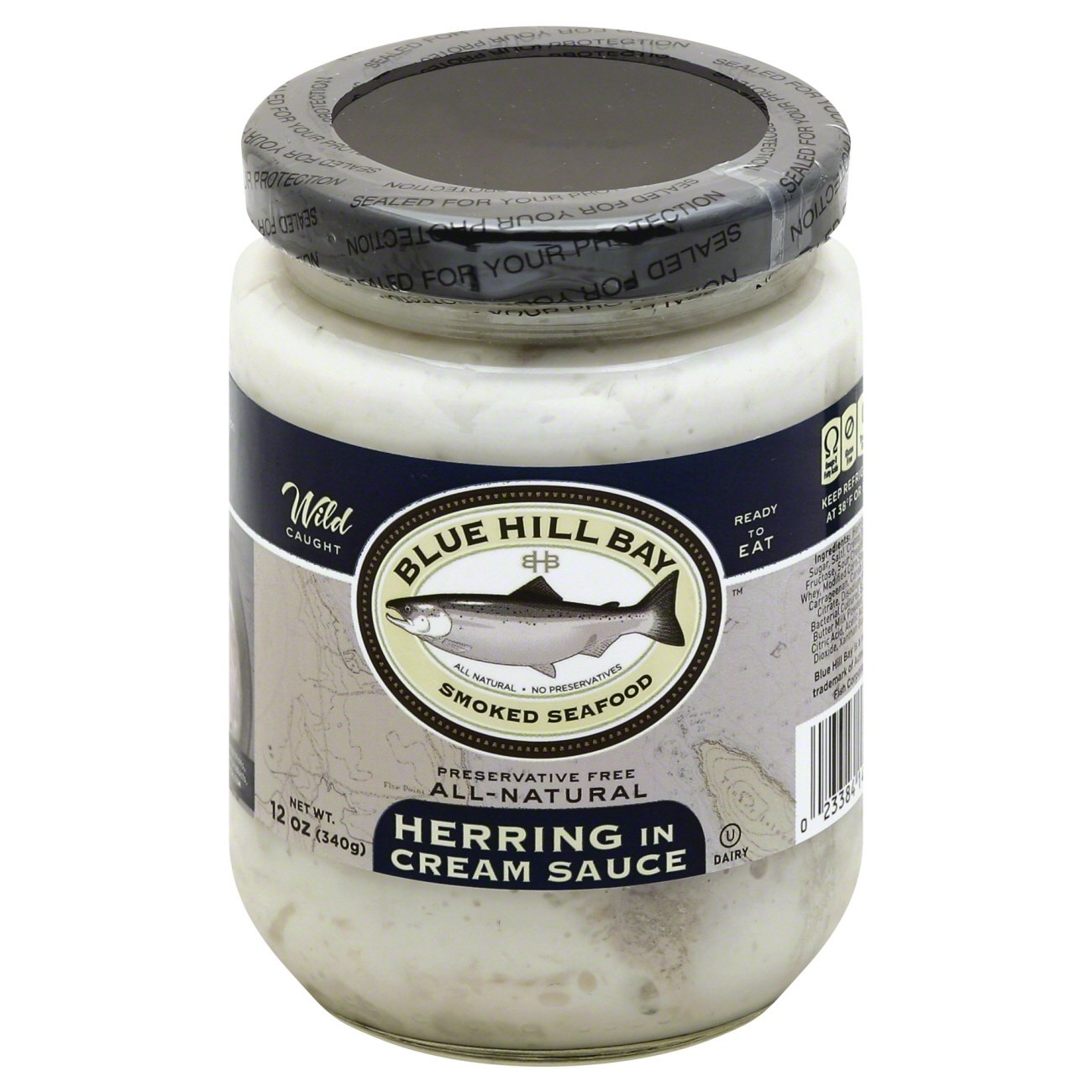 Blue Hill Bay Herring in Cream Sauce Shop Meat at HEB