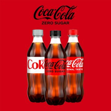 Coca-Cola Zero Sugar Soda Soft Drink 6 pk Bottles
