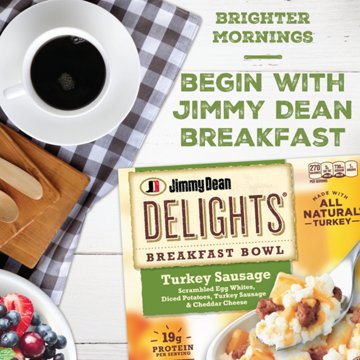 Jimmy Dean Delights Turkey Sausage Breakfast Bowl