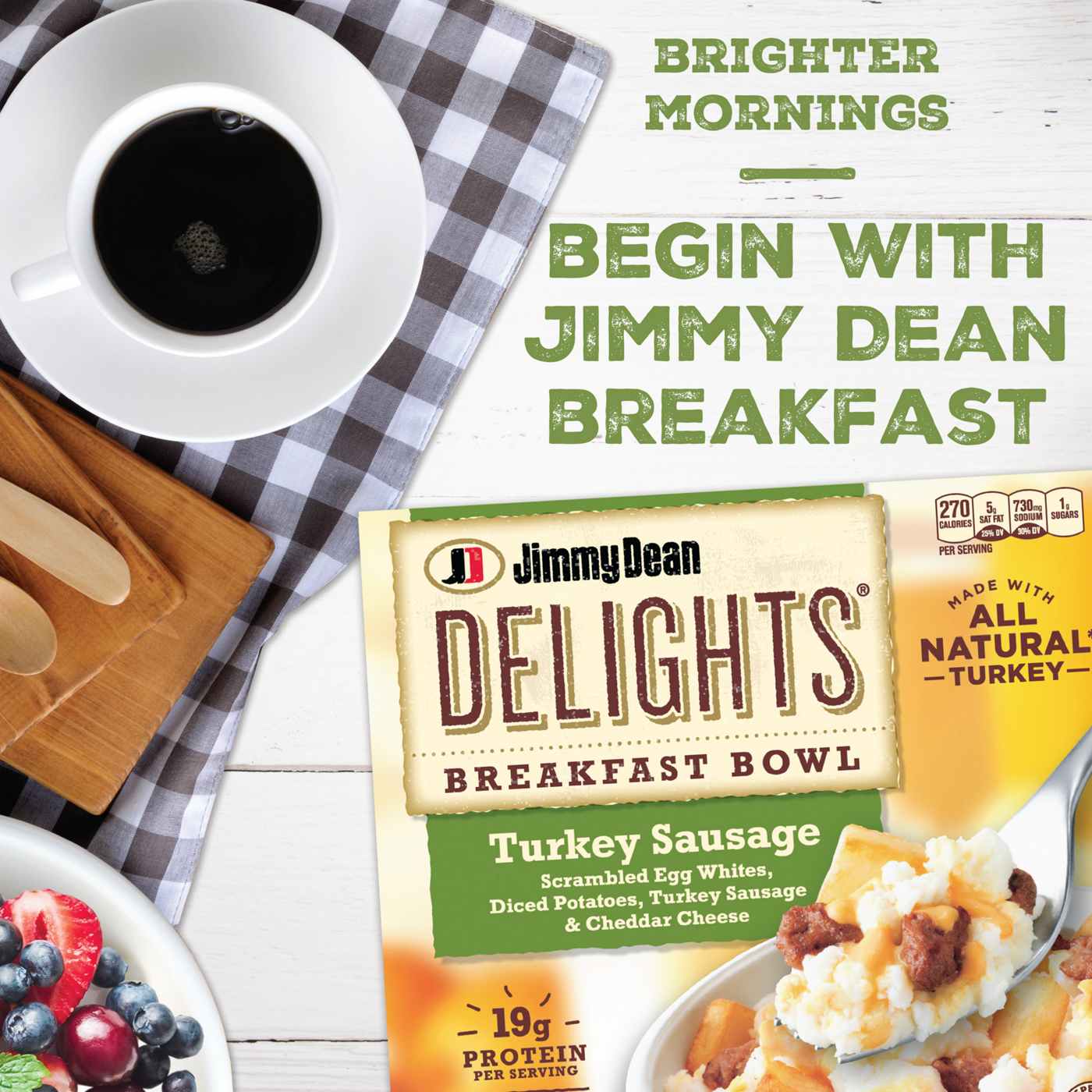 Jimmy Dean Delights Turkey Sausage Breakfast Bowl; image 3 of 4