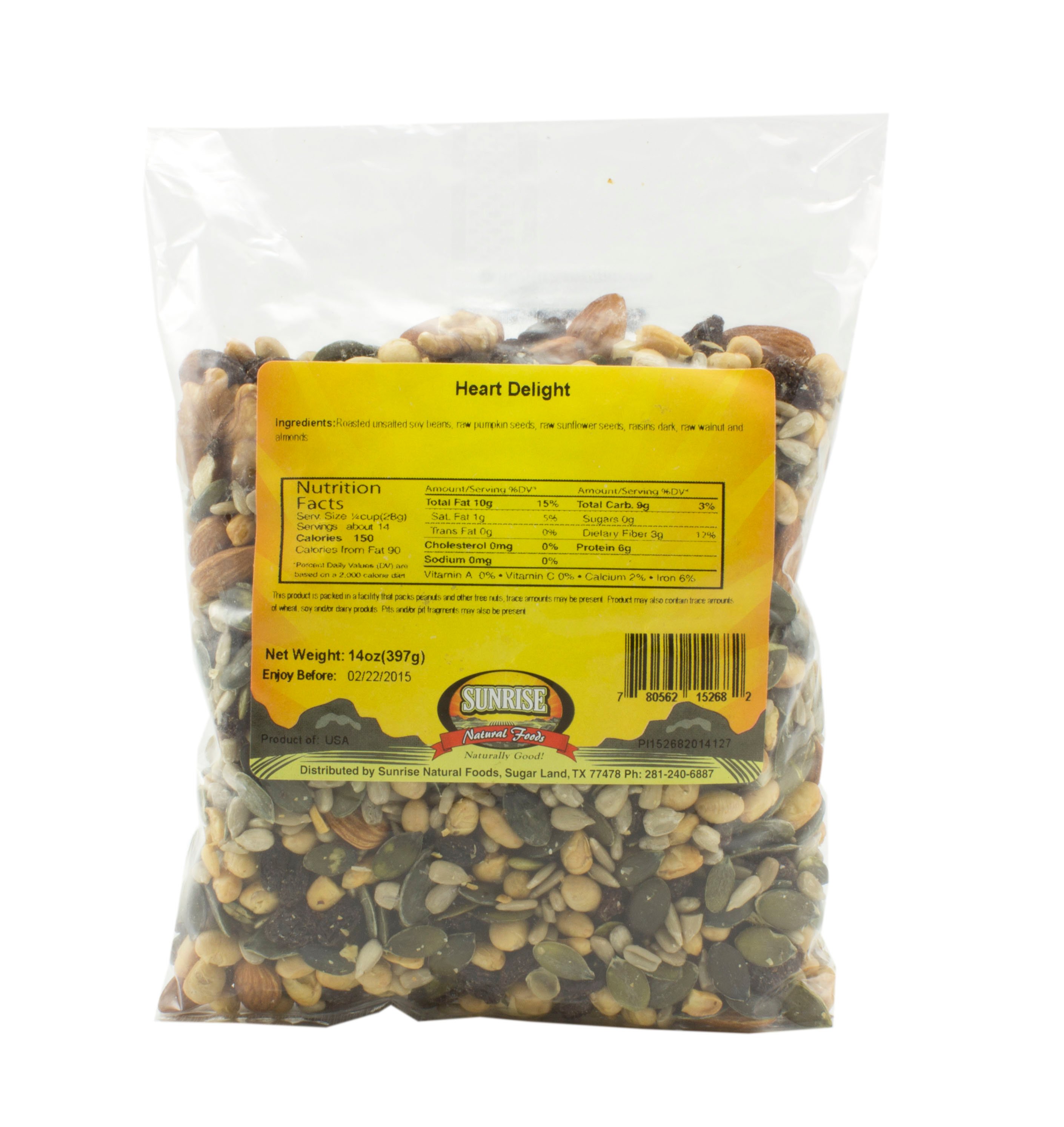 Sunrise Natural Foods Heart Delight Mix Shop Trail Mix at HEB
