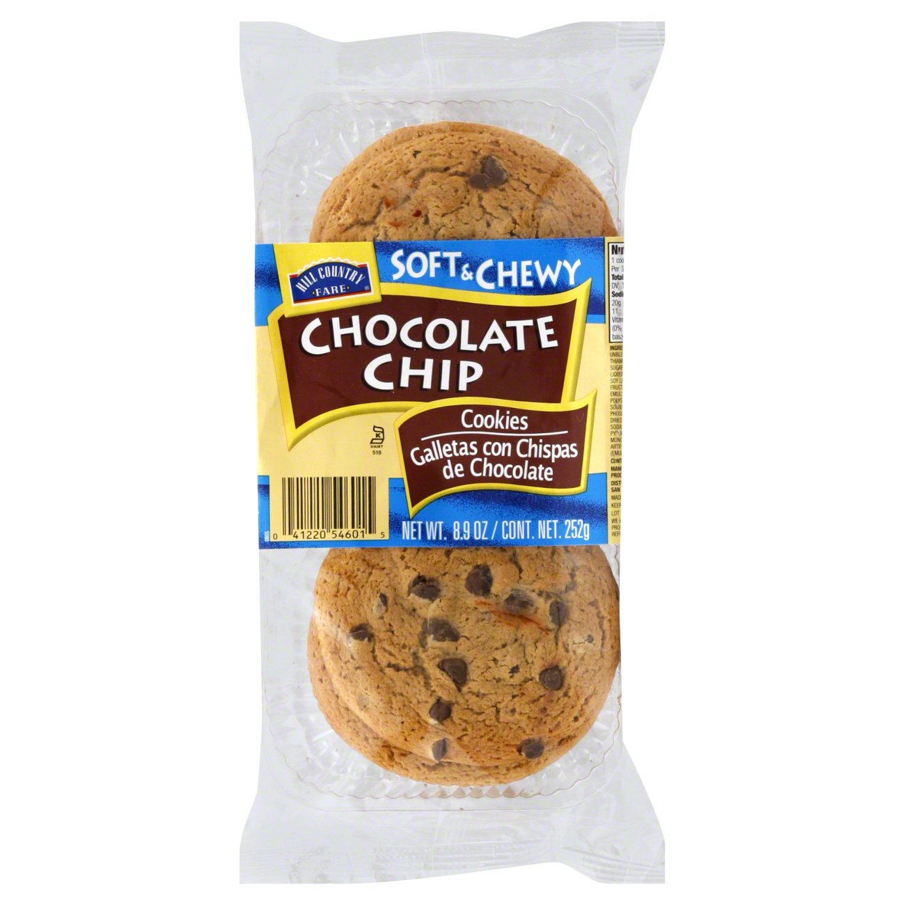 Hill Country Fare Soft and Chewy Chocolate Chip Cookies Shop Cookies