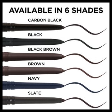 L'Oréal Paris Infallible Never Fail Pencil Eyeliner -Black Brown, 0.008 oz