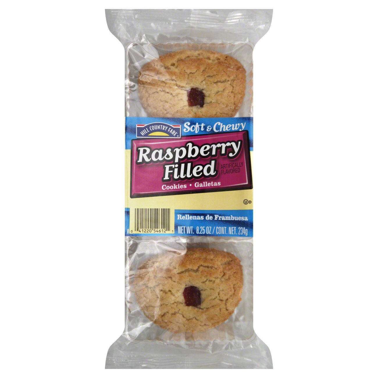 Hill Country Fare Soft and Chewy Raspberry Filled Cookies - Shop ...