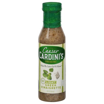 Cardini's Light Greek Vinaigrette Dressing, 12 oz