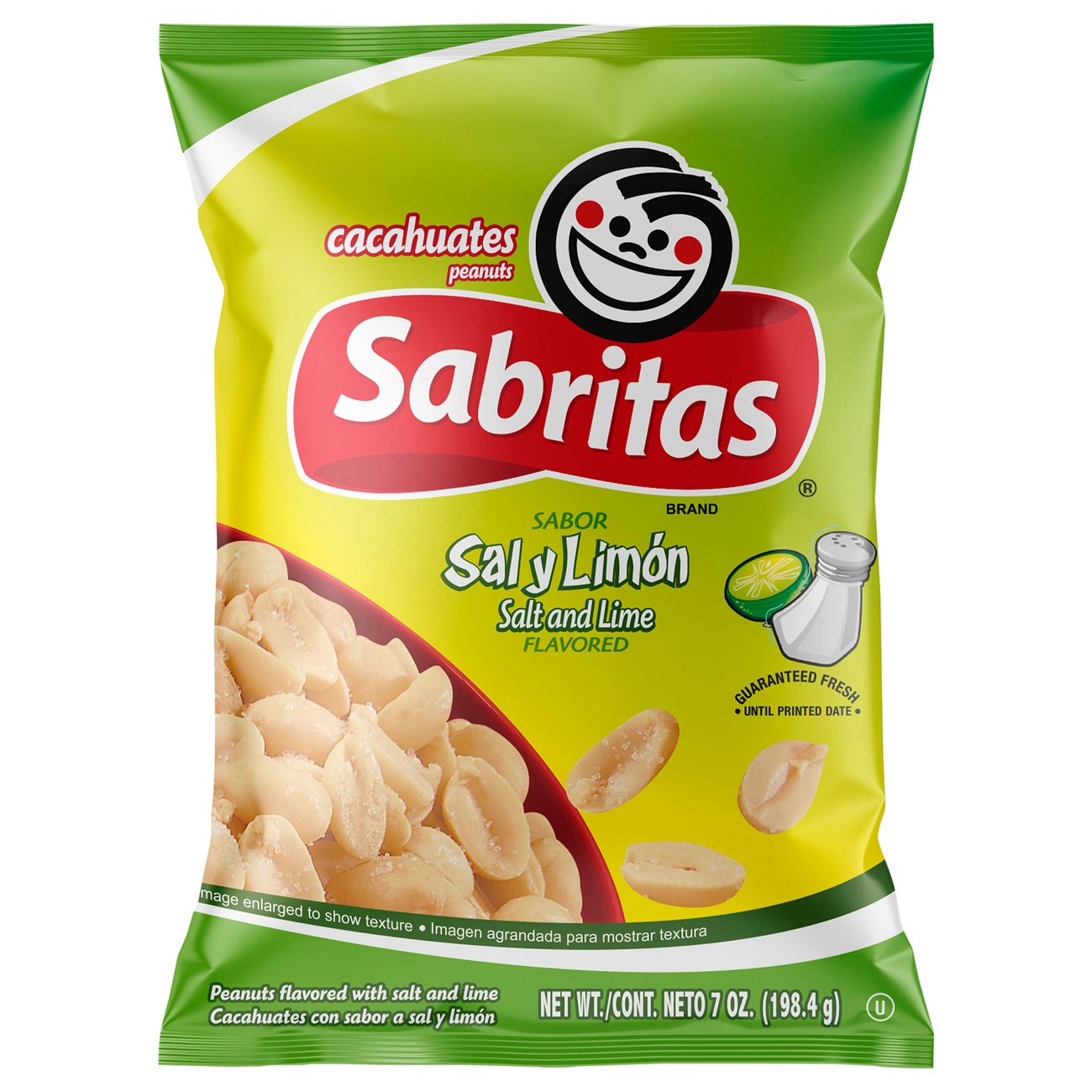 Sabritas Salt & Lime Peanuts, 7 oz | Joe V's Smart Shop | Low
