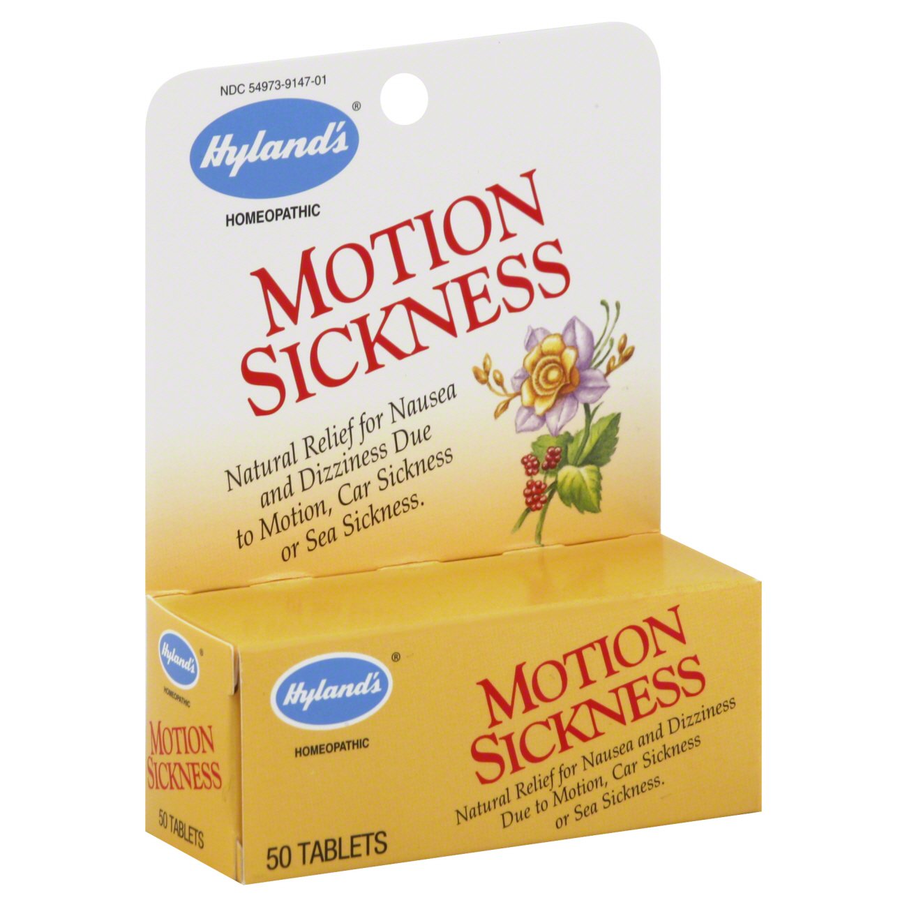 Hylands Hyland's Motion Sickness Tabs Shop Herbs & homeopathy at HEB