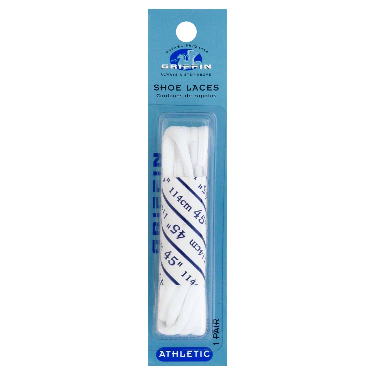 Griffin White Athletic Shoe Laces Shop Clothes & Shoes at HEB