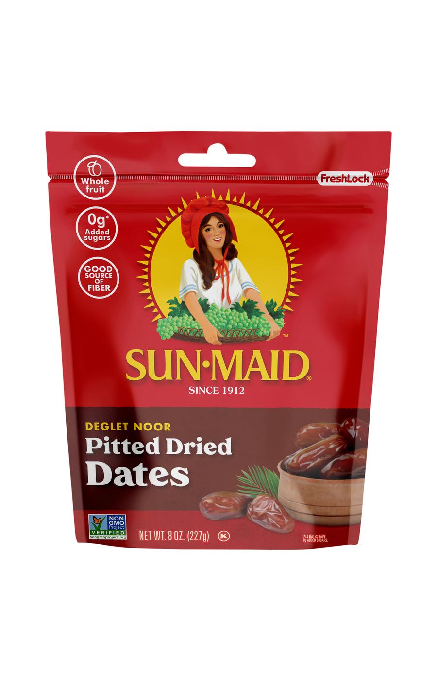 Sun-Maid Natural Deglet Noor Pitted Dates; image 1 of 5