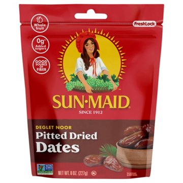 Sun-Maid Natural Deglet Noor Pitted Dates, 8 oz