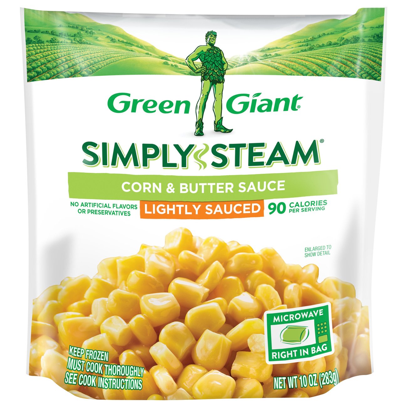 Green Giant Simply Steam Corn & Butter Sauce - Shop Corn at H-E-B