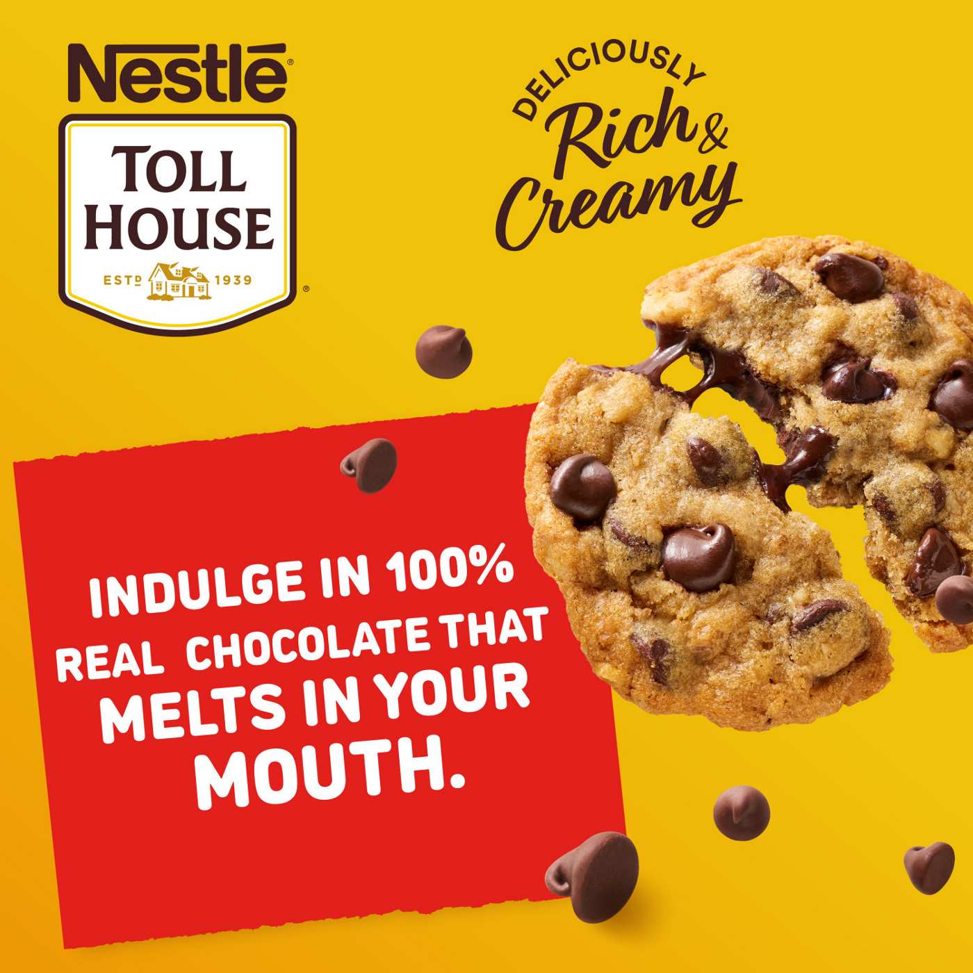 Nestle Toll House Semi Sweet Chocolate Chips; image 2 of 7