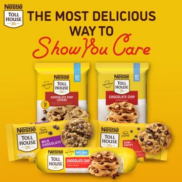 Nestle Toll House Semi Sweet Chocolate Chips, 36 oz
