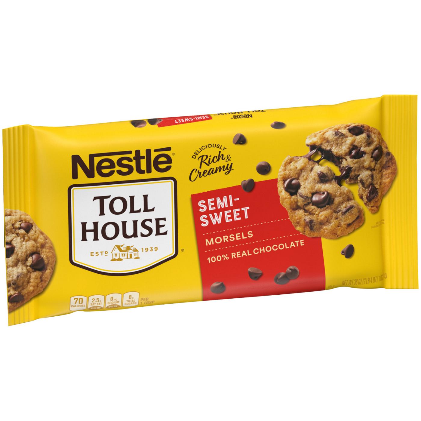 Nestle Toll House Semi Sweet Chocolate Chips; image 3 of 4