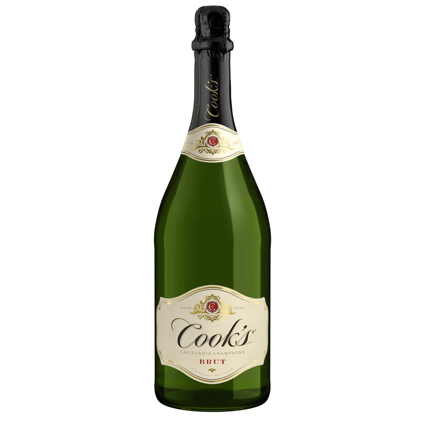 Cooks California Champagne Brut White Sparkling Wine; image 1 of 6