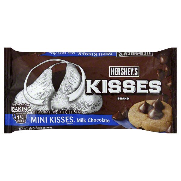 Hershey's Mini Kisses Milk Chocolate Chips - Shop Baking Chocolate ...