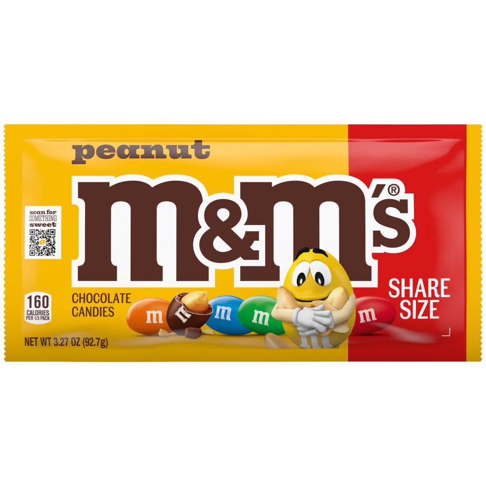 M M S Peanut Milk Chocolate Candy Sharing Size Shop Candy At H E B