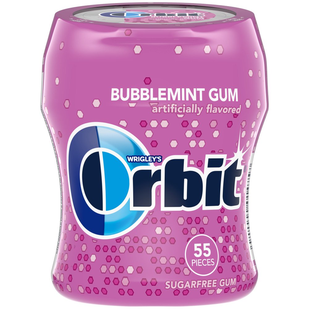 Orbit Bubblemint Sugar Free Chewing Gum Bottle Shop Gum mints at H E B