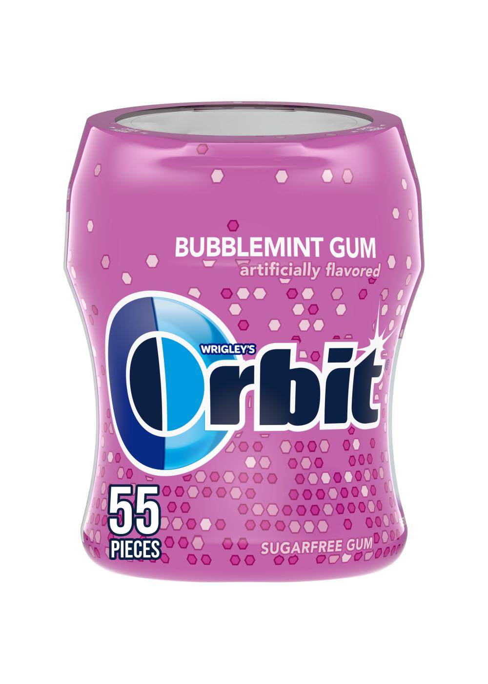 Orbit Bubblemint Sugar Free Chewing Gum; image 1 of 7