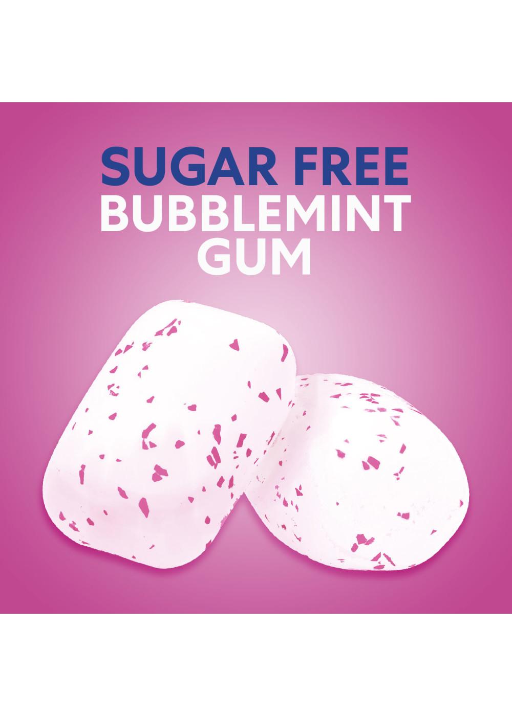 Orbit Bubblemint Sugar Free Chewing Gum Bottle; image 6 of 7