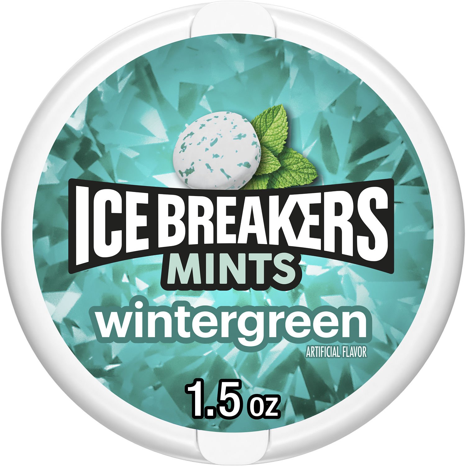 Ice Breakers Wintergreen Sugar Free Mints - Shop Gum & mints at H-E-B