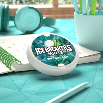 Ice Breakers Wintergreen Sugar Free Mints, 1.5 oz